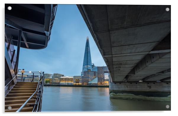 Framing The Shard Acrylic by Jason Wells