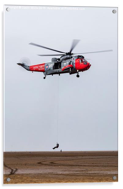 Seaking performing a SAR demo at Southport Acrylic by Jason Wells