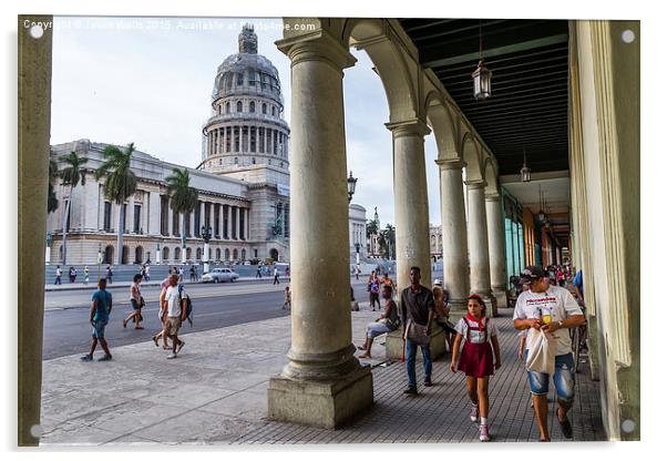 Capitol Building in Havana Acrylic by Jason Wells