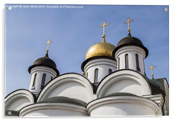 Our Lady of Kazan Orthodox Cathedral Acrylic by Jason Wells