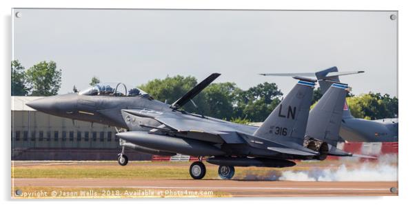 F-15E Strike Eagle Acrylic by Jason Wells