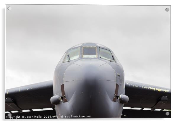USAF Global Strike Command B-52H Acrylic by Jason Wells
