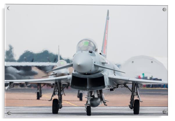 Royal Air Force Typhoon FGR.4 Acrylic by Jason Wells