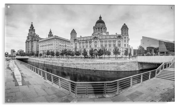 Three Graces panorama Acrylic by Jason Wells