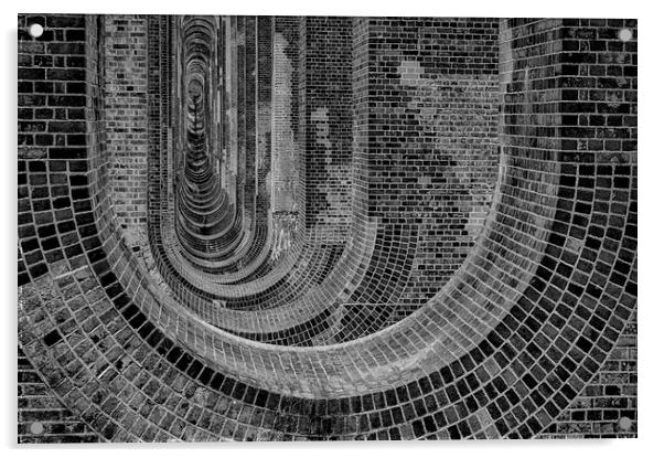 Mono Viaduct Acrylic by Charlotte Moon