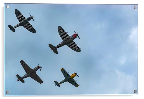 Ultimate Warbirds Acrylic by Charlotte Moon