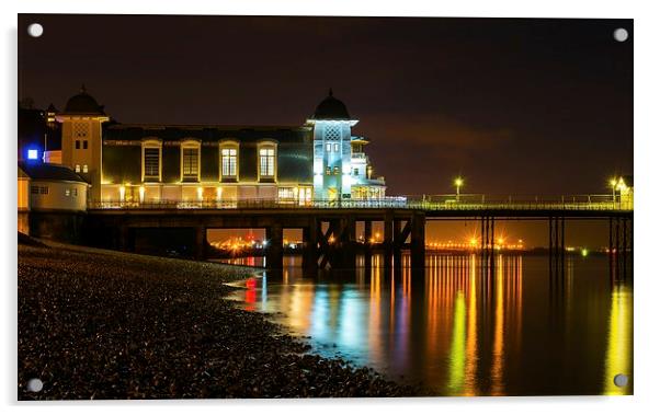   Penarth Pier Pavilion Acrylic by Dean Merry