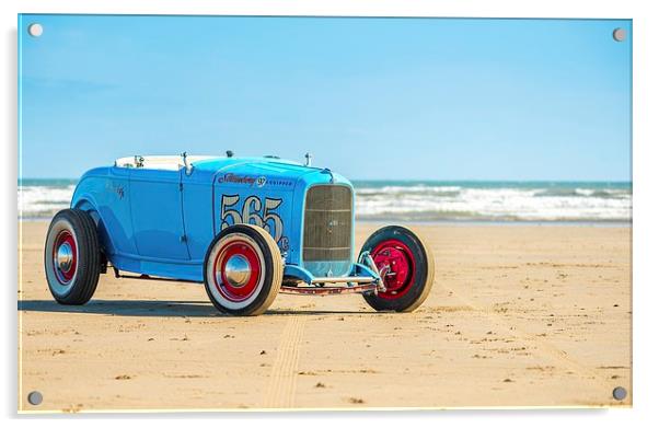  Ford Hot Rod Acrylic by Dean Merry