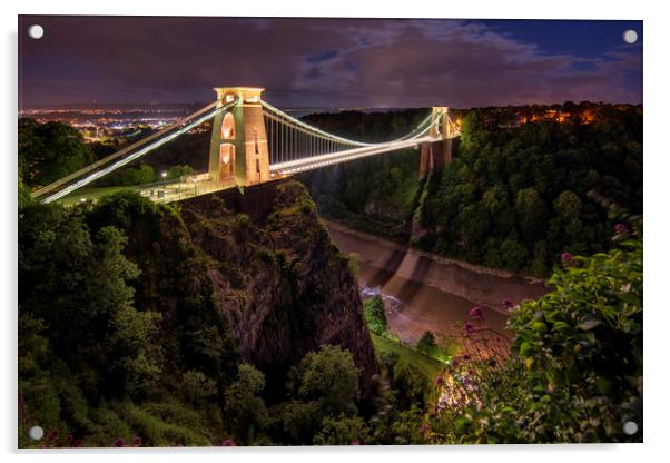  Clifton Suspension Bridge, Bristol Acrylic by Dean Merry