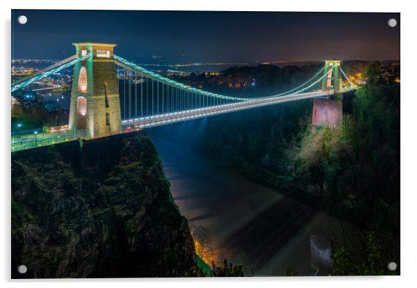 Clifton Suspension Bridge, Bristol Acrylic by Dean Merry