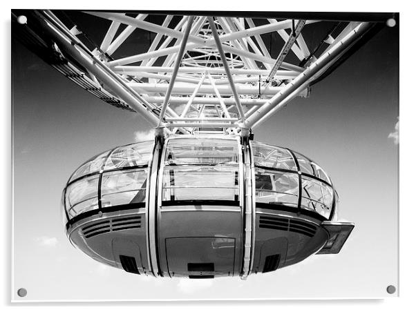  London Eye Pod Acrylic by jim wardle