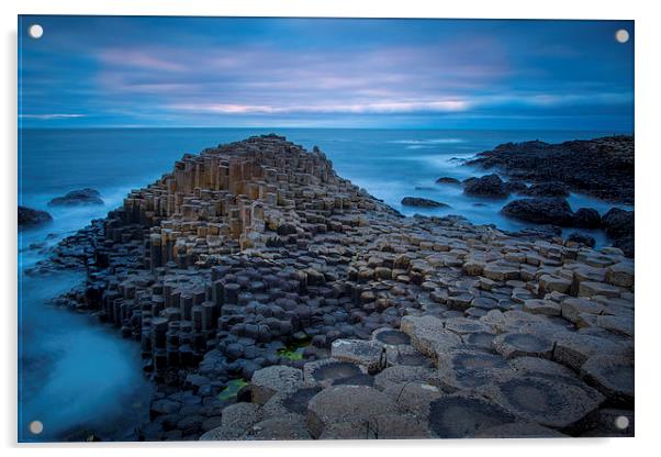  Giant's Causeway Acrylic by Brian Jannsen