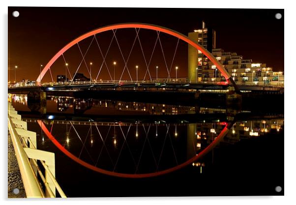 The Clyde Arc Acrylic by Stephen Taylor