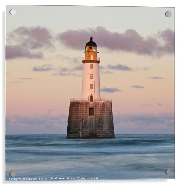 Rattray Head Acrylic by Stephen Taylor