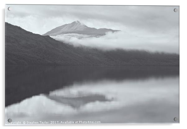 Ben Lomond Acrylic by Stephen Taylor