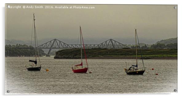 Connel Bridge           Acrylic by Andy Smith