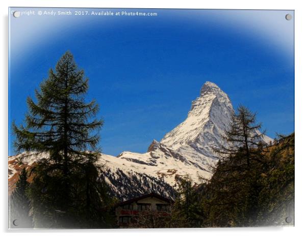 The Matterhorn           Acrylic by Andy Smith