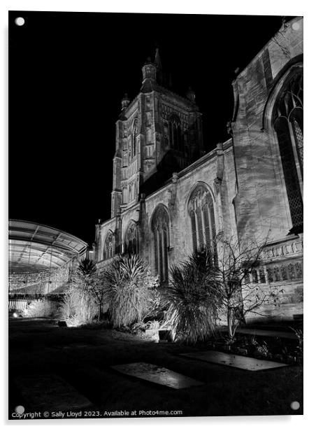 St Peter Mancroft Church Norwich  Acrylic by Sally Lloyd