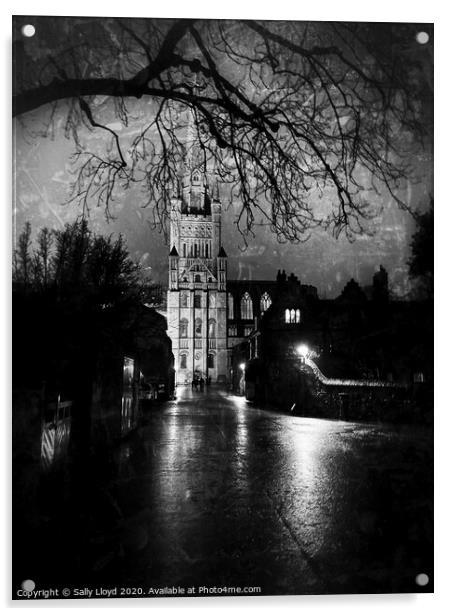 Norwich Cathedral, Norfolk Acrylic by Sally Lloyd