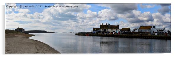 Mudeford spit, Acrylic by paul cobb