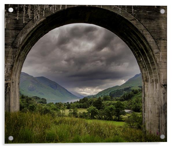 Under the Bridge Acrylic by Ellie Rose