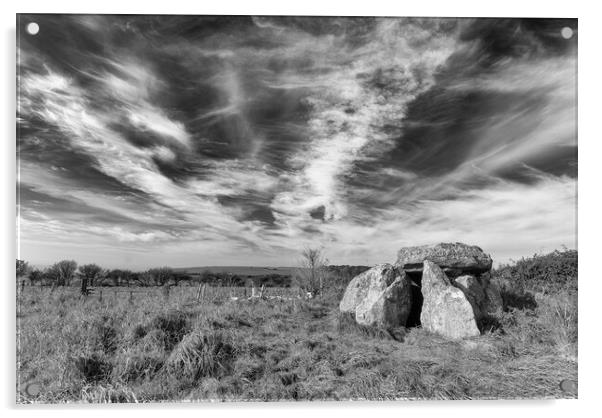 The 'Hell Stone' Acrylic by Mark Godden