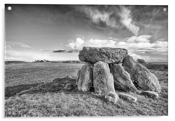 Hell Stone  Acrylic by Mark Godden