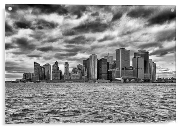 Manhattan. Acrylic by Mark Godden