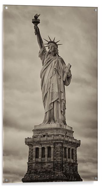  Statue of Liberty. Acrylic by Mark Godden