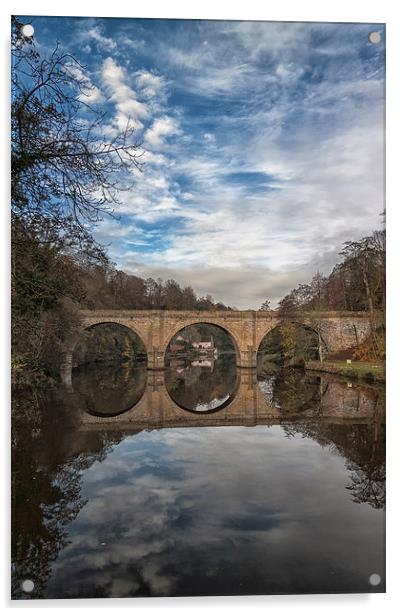  Prebends Bridge. Acrylic by Mark Godden