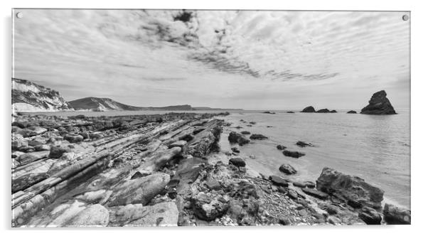 Mupe Ledges.  Acrylic by Mark Godden