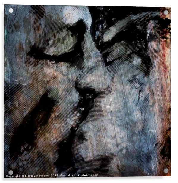 TEXTURE KISS  Acrylic by Florin Birjoveanu