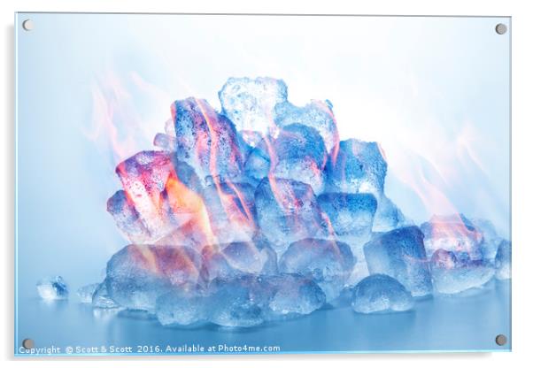 Fire & Ice Acrylic by Scott & Scott