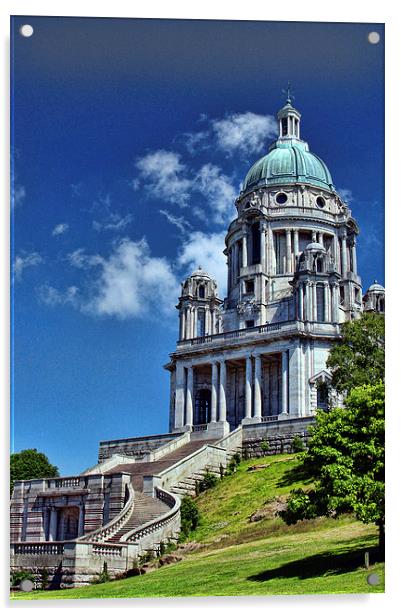  Ashton Memorial Acrylic by Graham Hawcroft