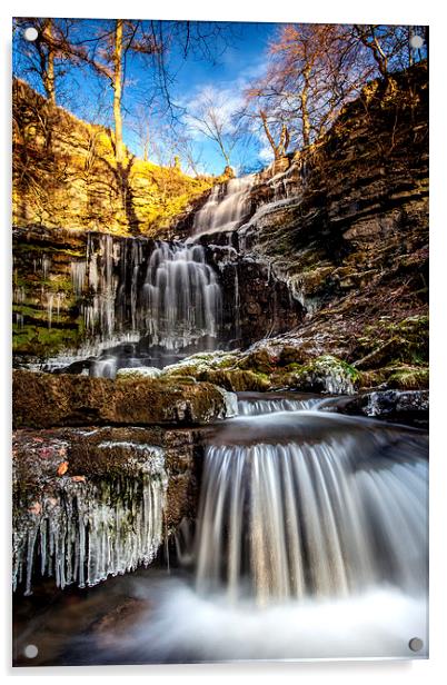 Scaleber force in winter Acrylic by David Hirst
