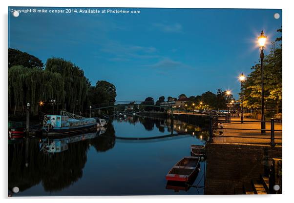  early eel pie  Acrylic by mike cooper