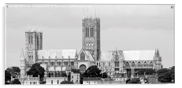 Lincoln  Cathedral (Lincolnshire)  Acrylic by Aaron Strickland