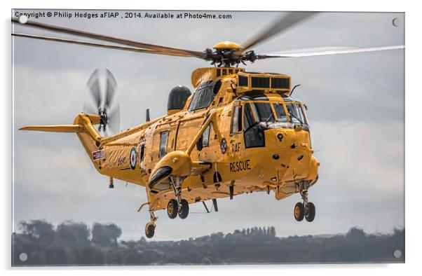 RAF Rescue Seaking  Acrylic by Philip Hodges aFIAP ,