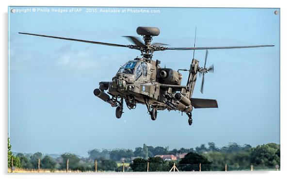 Apache AH1 (1)  Acrylic by Philip Hodges aFIAP ,