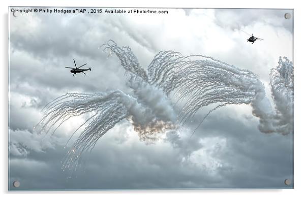  Yeovilton Airshow Commando Assault 2015 (4) Acrylic by Philip Hodges aFIAP ,