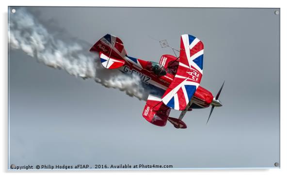 Pitts Special G-EWIZ Acrylic by Philip Hodges aFIAP ,