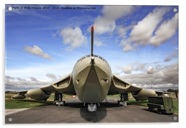 Handley Page Victor K2 Acrylic by Philip Hodges aFIAP ,