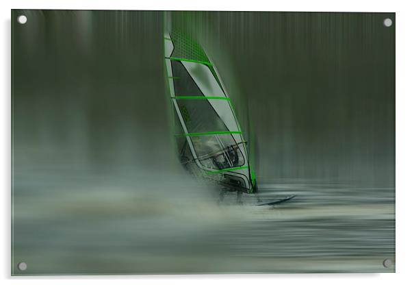  Windsurfer Acrylic by Robin Marks