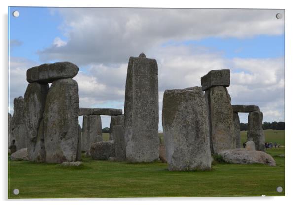 Stonehenge Acrylic by John Bridge
