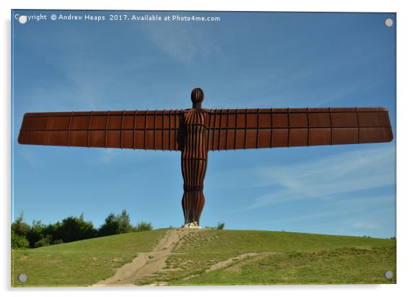  Angel of the North           Acrylic by Andrew Heaps