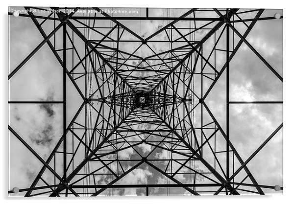  Pylon Acrylic by Lee Wilson