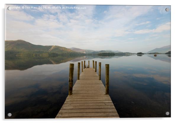 Derwent Water, Lake District Acrylic by The Tog