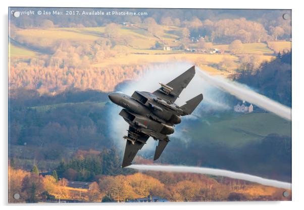 USAF Ripping Up The Mach Loop 8/2/2017 Acrylic by The Tog