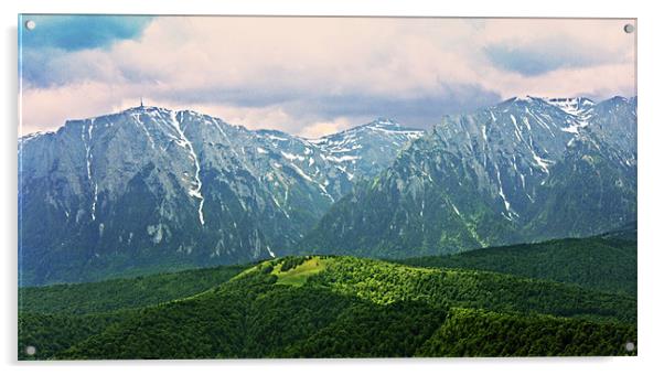The Carpathians Acrylic by Paul Piciu-Horvat