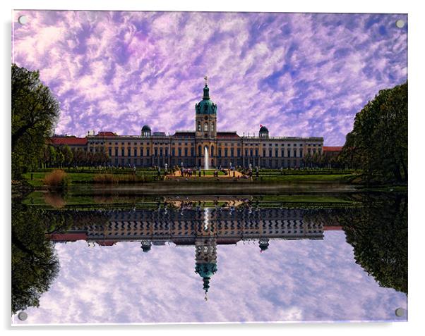 Charlottenburg Palace Acrylic by Paul Piciu-Horvat